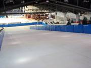 Uitzicht op de droogskipiste