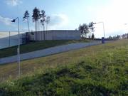 Uitzicht op de buitenpiste