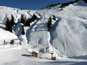 Krüzlelift - Sleeplift met T-beugel/Ankerlift