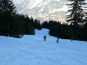 Skiroute naar Vandans