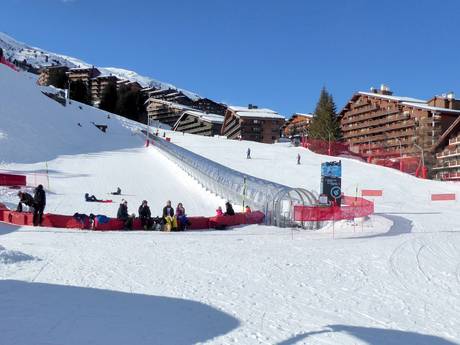 Skigebieden voor beginners in het arrondissement Saint-Jean-de-Maurienne – Beginners Les 3 Vallées – Val Thorens/Les Menuires/Méribel/Courchevel