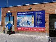 Informatiebord bij de combilift