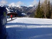 Transportband bij het bergstation van de Karwendel Bergbahn