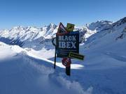 Black Ibex – steilste piste van Oostenrijk met een hellingsgraad van 87,85%