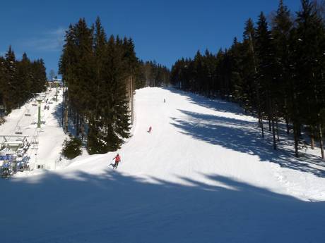 Skigebieden voor gevorderden en off-piste skiërs Ertsgebergte – Gevorderden, off-piste skiërs Keilberg (Klínovec)