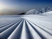 Perfect geprepareerde piste in Laax