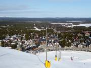 Uitzicht op Sirkka (Levi Center)