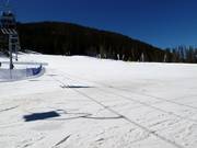 Leergedeelte bij de Discovery stoeltjeslift