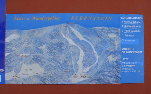 Urfahr Omgeving: oriëntatie in skigebieden – Oriëntatie Sternstein – Bad Leonfelden