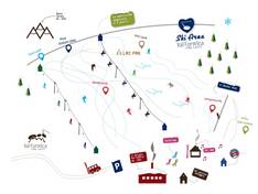 Pistekaart Val Formica – Cima Larici