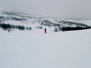 Lichte en brede piste Frognerbakken