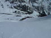 De steile piste Tetras in Montgenèvre