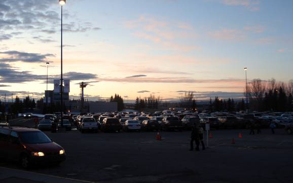 Calgary Region: bereikbaarheid van en parkeermogelijkheden bij de skigebieden – Bereikbaarheid, parkeren Canada Olympic Park – Calgary