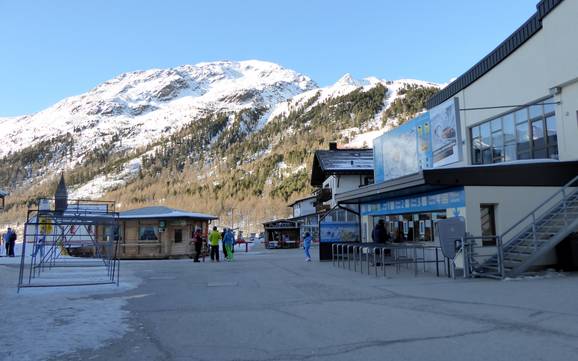 Schnalstal: netheid van de skigebieden – Netheid Schnalstaler Gletscher (Schnalstal-gletsjer)