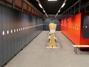 Verzorgd skidepot bij het dalstation