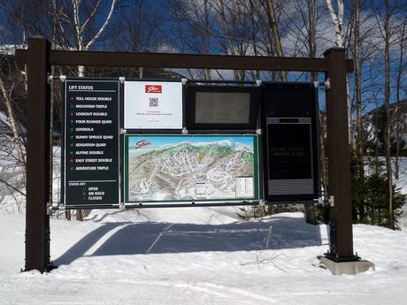 New England: oriëntatie in skigebieden – Oriëntatie Stowe