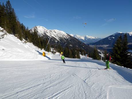 Skigebieden voor beginners in de macroregio Innsbruck – Beginners Schlick 2000 – Fulpmes