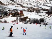 Dalafdaling naar Saint Sorlin d’Arves