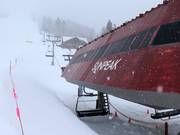 Sun Peak Express - 4-persoons hogesnelheidsstoeltjeslift (koppelbaar)