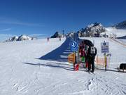Transportband bij de Gamsgarten