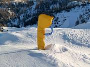 Bijna alle pistes zijn uitgerust met sneeuwkanonnen.