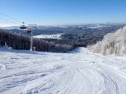 Middelzware piste bij de Große Almberg-stoeltjeslift