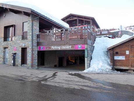 dal van de Isère: bereikbaarheid van en parkeermogelijkheden bij de skigebieden – Bereikbaarheid, parkeren Espace San Bernardo – La Rosière/La Thuile