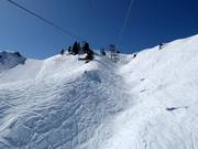 Vrij skigebied bij Laucherenstöckli