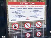 Informatie over de verbinding in de gondelbaan