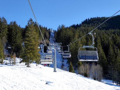 Miesbach: beste skiliften – Liften Spitzingsee-Tegernsee