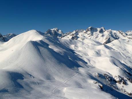 Cottische Alpen: beoordelingen van skigebieden – Beoordeling Serre Chevalier – Briançon/Chantemerle/Villeneuve-la-Salle/Le Monêtier-les-Bains