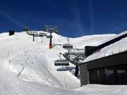 Muldenbahn 8er - 8-persoons hogesnelheidsstoeltjeslift (koppelbaar) met kap en stoelverwarming