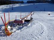 Babylift in het oefengebied
