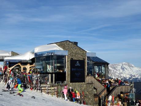 Hutten, Bergrestaurants  Pillerseetal – Bergrestaurants, hutten Saalbach Hinterglemm Leogang Fieberbrunn (Skicircus)