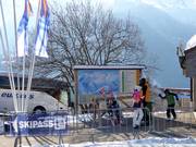 Pistekaart met actuele informatie