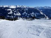 Afdaling naar de Kristall-Express