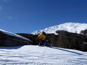 Sneeuwkanon bij de Ronalp