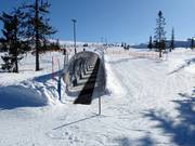 Overdekte transportband Kinderland Høyfjellssenter