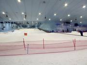 Uitzicht over de skihal Ski Egypt