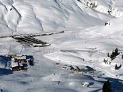 Beginners- en kinderterrein bij de Körbliftle (Schröcken)