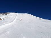 Zwarte panoramische afdaling