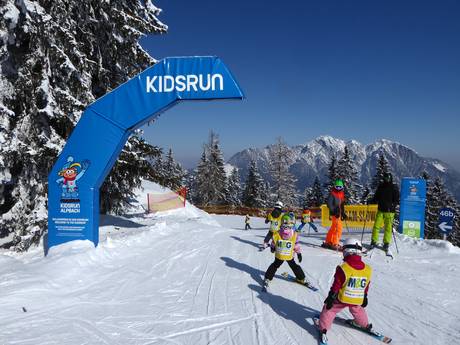Familieskigebieden Kitzbüheler Alpen (Bergketen) – Gezinnen en kinderen Ski Juwel Alpbachtal Wildschönau
