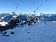 Kreuzkogel - 6-persoons hogesnelheidsstoeltjeslift (koppelbaar) met kap