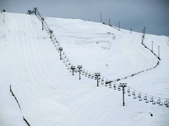 Stólalyfta - 2-persoons vaste stoeltjeslift