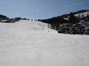 Oefenpiste in Ellmau in het dal