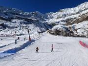 Oefenhelling bij de Gampenlift