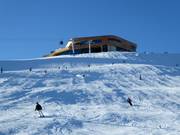 Brede afdalingen bij Spieljoch