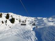 Diepe sneeuwhellingen in Zell am Ziller