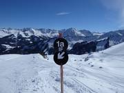 Duidelijke piste-markering