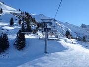 Brunnenkopfbahn - 4-persoons hogesnelheidsstoeltjeslift (koppelbaar)